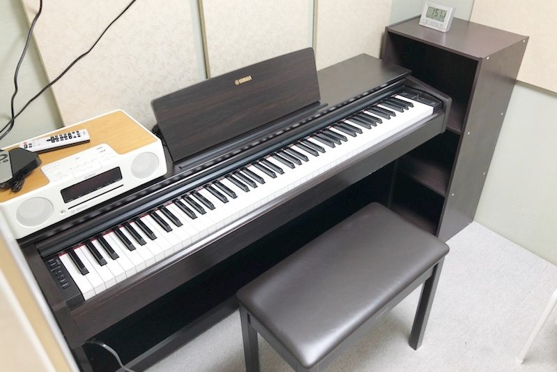 シアーミュージックのレッスンブース