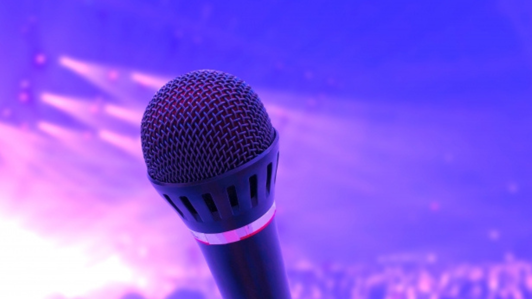 ライブ会場のマイク