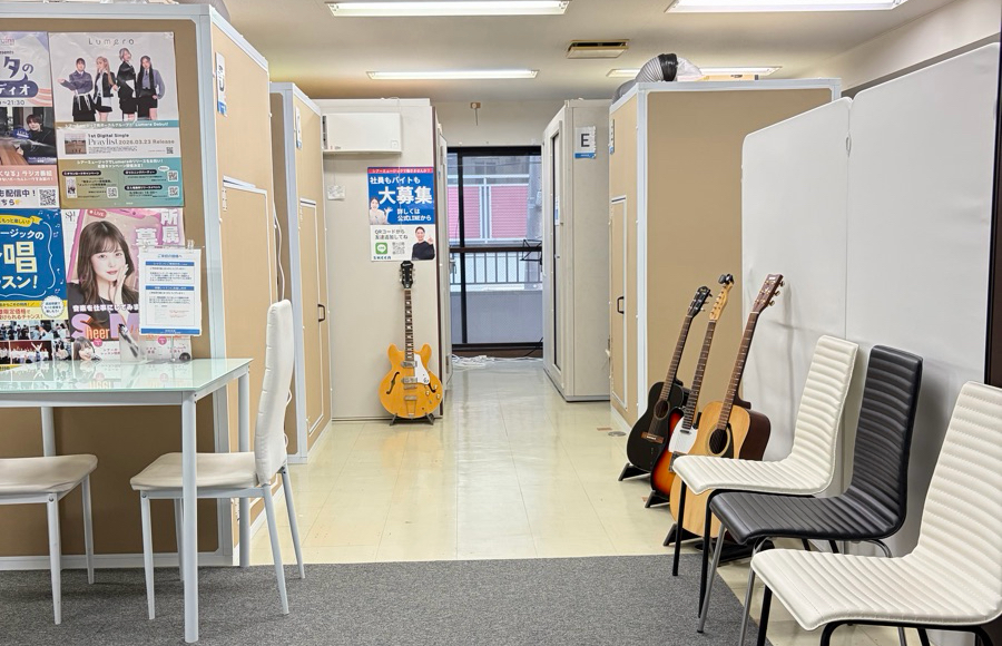 錦糸町校受付の様子